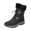 Stiefelette RIEKER "Rieker Stiefelette Textil", Damen, Gr. 43, schwarz, Textil, casual, Schuhe