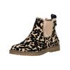 Stiefelette BLOWFISH "Blowfish Stiefelette Lederimitat/Textil", Damen, Gr. 38, braun (leopard), Lederimitat, Textil, casual, Schuhe