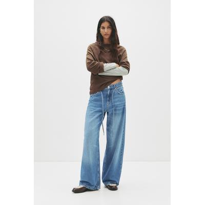 Baggy Jeans With Drawstring