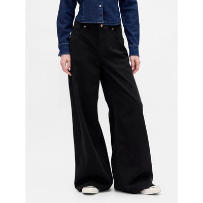 Gap Blue Low Slung UltraSoft Extra Baggy Jeans