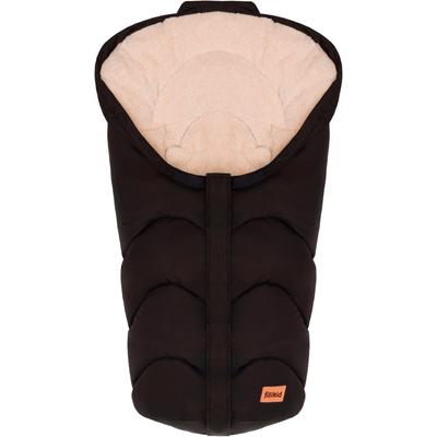 Fußsack FILLIKID "Torre, Winterfußsack Gr. 0", Baby, schwarz, Polyester, Fußsäcke, für Autositze Gr. 0 und Kinderwagen