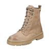 Schnürstiefelette PAUL GREEN "Paul Green Stiefelette Nubukleder", Damen, Gr. 38, braun (mittelbraun), Nubukleder, casual, Schuhe