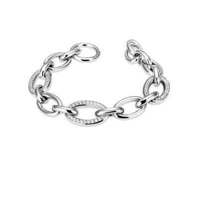 Goldmaid Armband 925 Sterling Silber Glänzend Zirkonia weiß Image