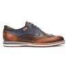 Pikolinos Herren Brandy Brown Leder Brogue Schnür-Oxford-Schuhe - Avila