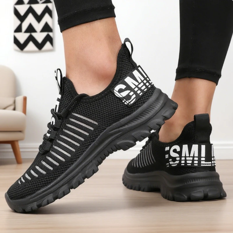 Frauen Modische Mesh Laufschuhe Atmungsaktive Leichte Sport Schuh Schnell Trocknend männer Gym Outdoor Tennis Training Turnschuhe Image
