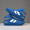 2025 heißer Verkauf Wrestling Schuhe Männer Frauen Rot Blau Boxen Schuhe für Unisex Designer Gym Training Schuh Atmungsaktive Kampf Schuhe