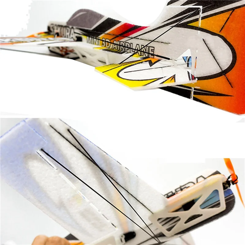 CJSD-RC Flugzeug 3D Flugzeug Micro-Mini Schaum EPP PP F3P Lightset KIT Modell Hobby Spielzeug Sakura Fernbedienung Spielzeug E210