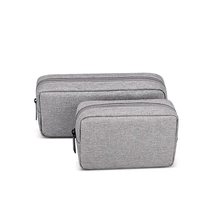 Business Travel Electronics Organizer Military Grade Shockproof Storage Bag for USB Cables Power Bank Tech Gear