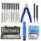 Modèle outil de meulage ébavurage gravure couteau Kit outil de sculpture bricolage coupe-fichier grattoir outil de coupe Kit d'outils d'impression 3D