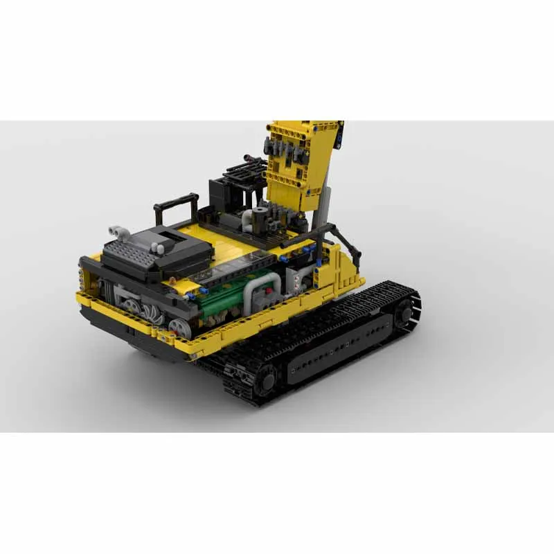 MOC-226651 Baustein Bagger Maschinen Traktor Bagger Modell Geburtstagsgeschenk Weihnachtsspielzeug für Kinder 2201 Stück Image