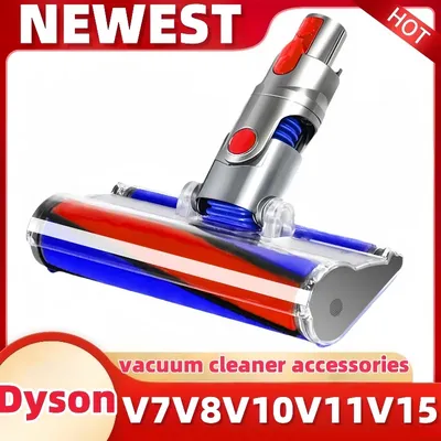 Replacement Vacuum Head For Dyson V7 V8 V10 V11 V15 SV10 Cordless Vacuum Cleaners Upgrade Quick Replaceable Accessories Parts