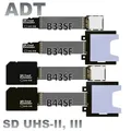 Adattatore per cavo di prolunga per scheda Micro SD a SD TF Estensore flessibile Lettore di schede SD / SDHC /SDXC Cavo piatto flessibile UHS2 UHS-III