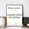Pittura personalizzata su tela Stampa HD Personalizza la tua immagine Foto di poster da parete personalizzate per la decorazione domestica del soggiorno