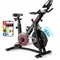 Yesoul Black Exercise Bike for Home,Smart White Cycling Bike Magnetic Stationary Bike, Low Noise Indoor Cycling Bike for Home Gy