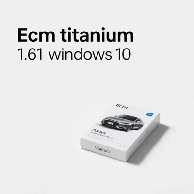 ecm titanium 1.61 windows 10 Program Tool and Software with 26100 Driver ECU Multi-languages With 18259+DRIVER