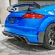 Paraurti posteriore Diffusore Per Audi TT Sline TTS TTRS MK3 2015-19 Vera Fibra di Carbonio Labbro Posteriore Splitter Spoiler Accessori Auto