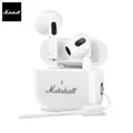 Marshall A6 Pro Auricolare Bluetooth senza fili In-Ear Extra Bass Auricolari HiFI Stereo Gioco Sport Auricolari Cuffie con microfono