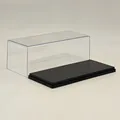 Vetrina in acrilico trasparente da 16,5 cm per modelli di auto Auto World 1:43 | Antipolvere