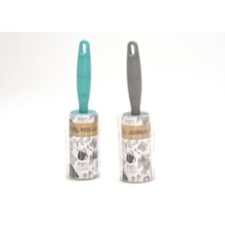 HundB Fusselrolle mit Schutzkappe 5m 215cm Fusselentferner Kleiderrolle Kleidung Haustierhaare Textilien Reinigung Rolle Farbe zufällig