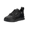 Sneaker REPLAY "Replay Sneaker Leder/Synthetik", Herren, Gr. 43, schwarz, Leder, Synthetik, casual, Schuhe
