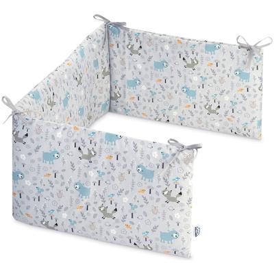 Bettnestchen JULIUS ZÖLLNER "Comfort Soft, Smart Friends", bunt (smart friends), Obermaterial: 100% Baumwolle. Füllung: 100% Polyester, Bettnestchen, Made in Germany