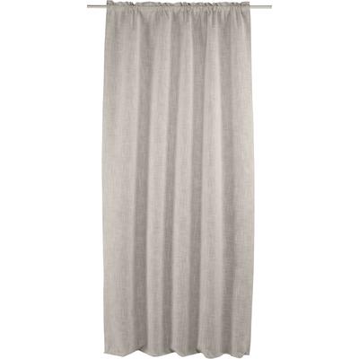 Verdunkelungsvorhang "Marusha" Gr. 2, grau (taupe), B:135cm H:175cm, Polyester, Polyester, LEGER HOME BY LENA GERCKE, Gardinen, Verdunkelnder Vorhang, blickdicht, Leinenoptik, verschiede Größen Image
