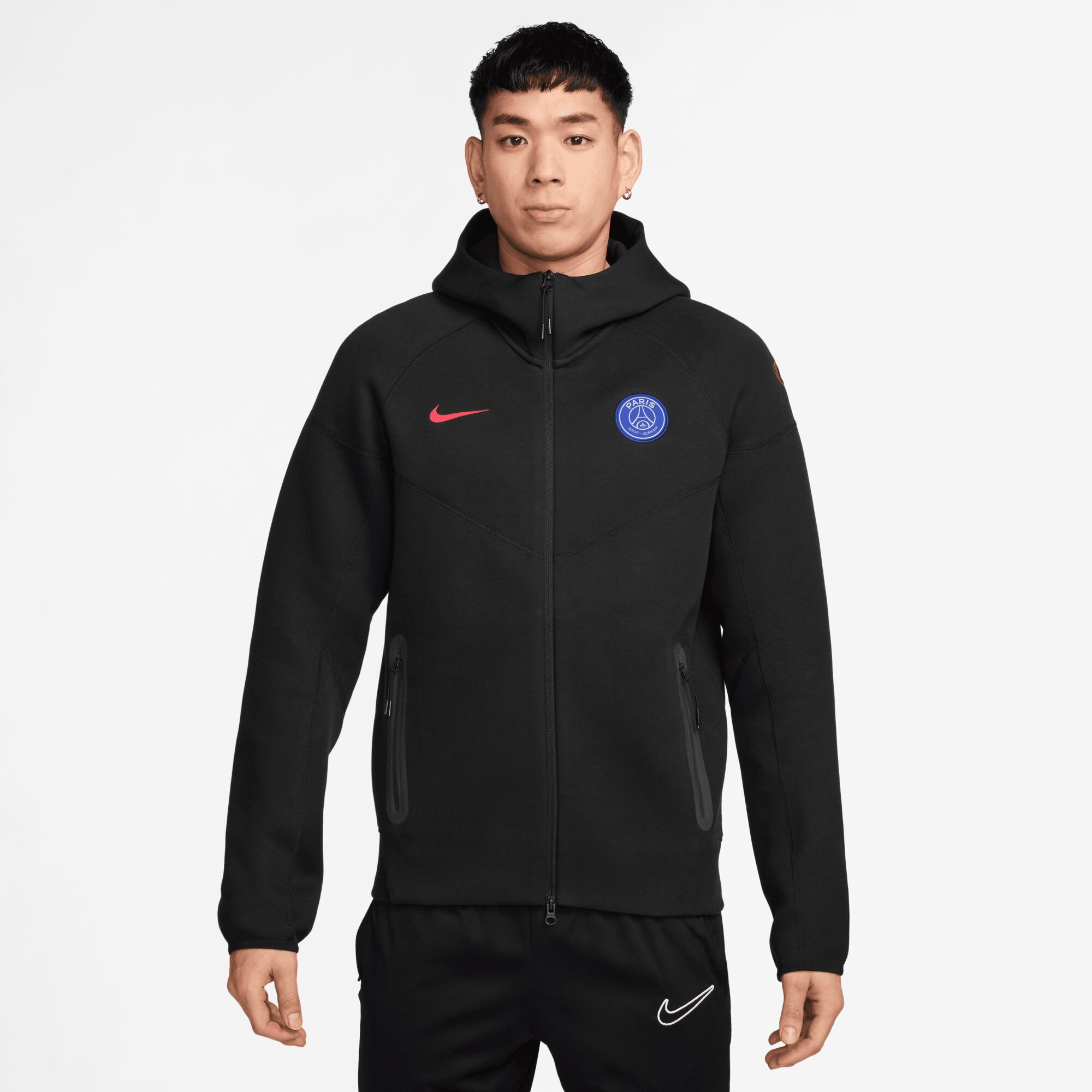 PSG Nike Tech Fleece Hoodie - Schwarz Image