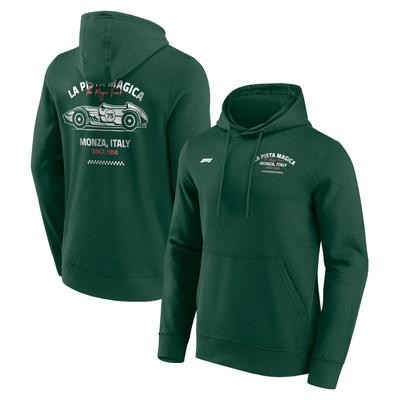 Formel 1 Italien GP Grafik Hoodie – Dunkelgrün Image