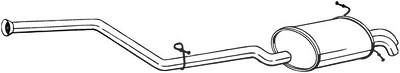 Bosal Endschalldämpfer [Hersteller-Nr. 286-105] für Mercedes-Benz Image
