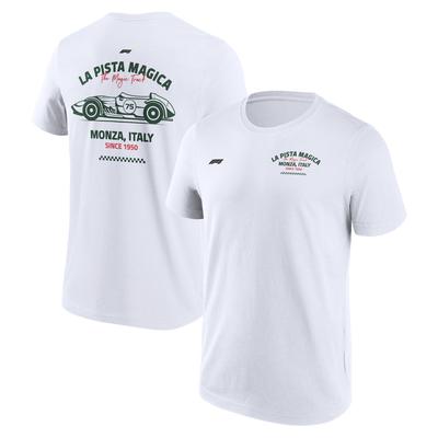 Formel 1 Italien GP Grafik T-Shirt – Weiß Image
