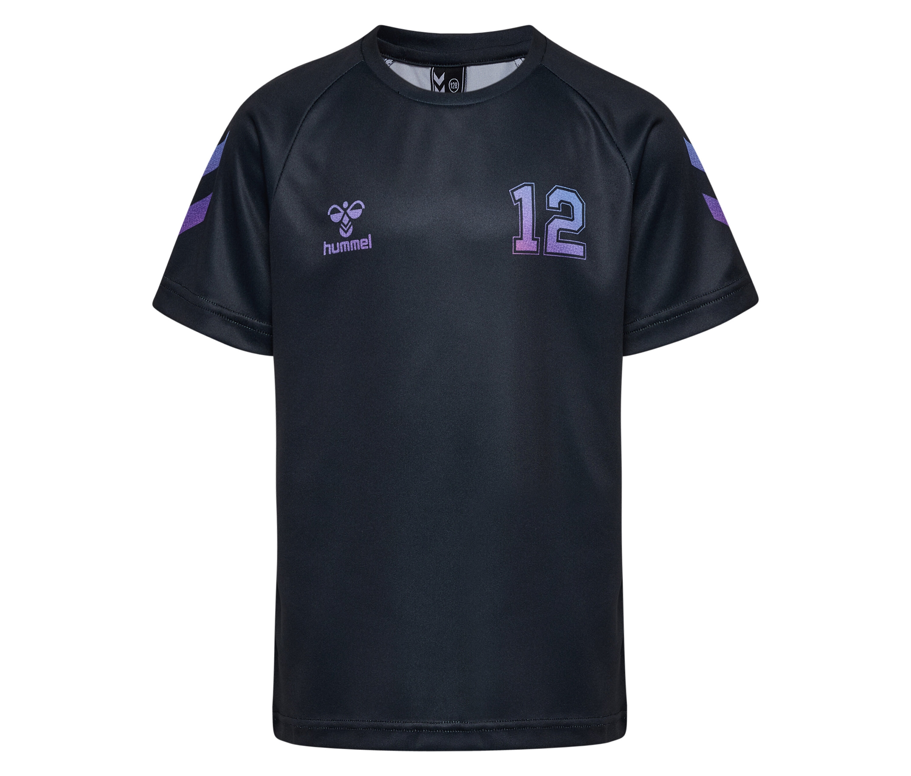 Hummel Hmljr shimmer T-Shirt S/S - Herren - Gr. 158 - schwarz