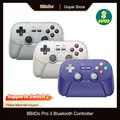 Joystick TMR con controller Bluetooth wireless 8BitDo Pro 3, con dock di ricarica per Switch 1/2 Windows, Apple, Android, SteamOS ﻿