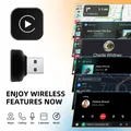 Ezonetronics Adattatore wireless per auto Android CarPlay per auto cablate di fabbrica, CarPlay wireless e Android auto 2 in 1