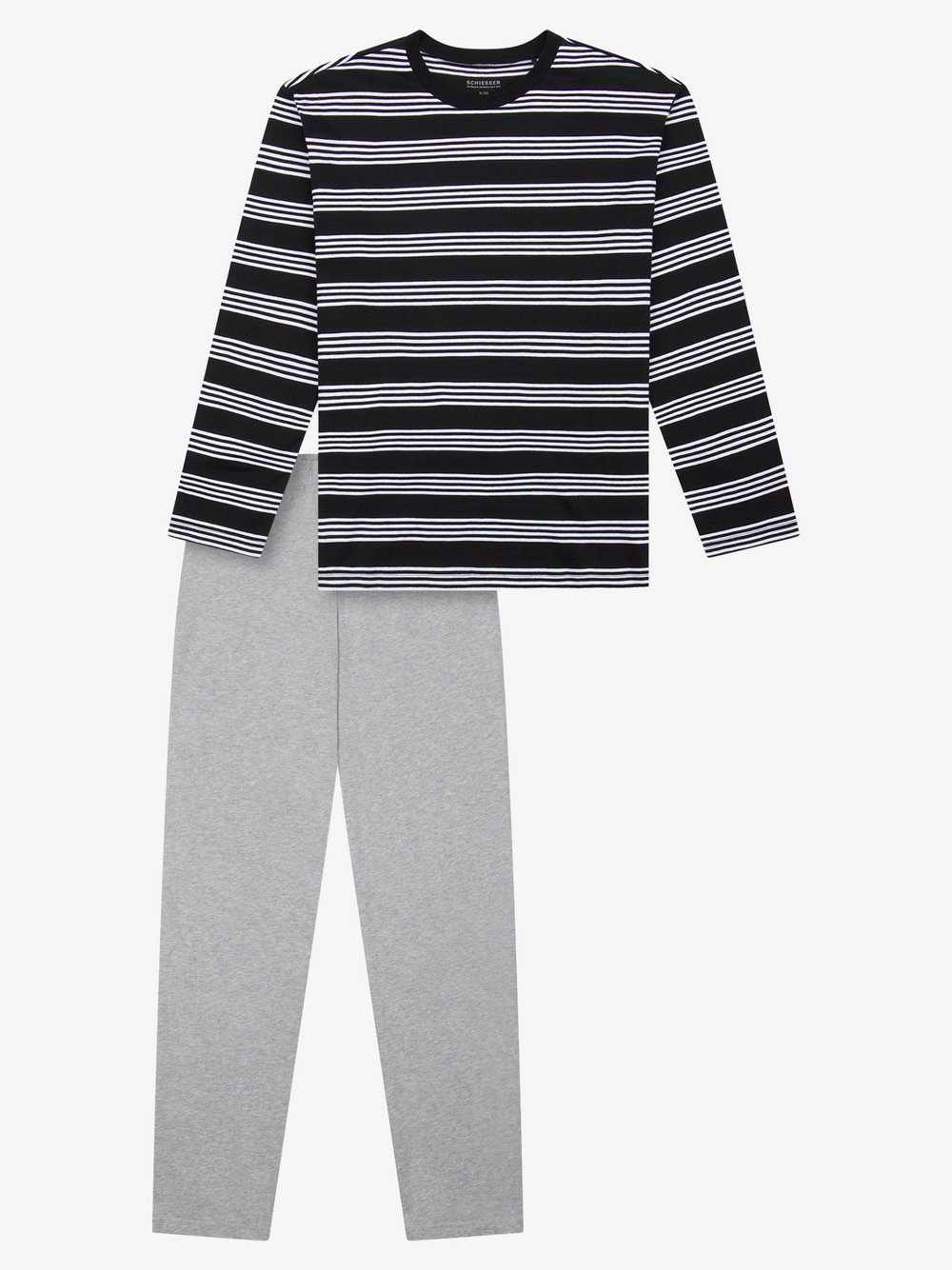 Schiesser Pyjama Jungen schwarz, 164 Image