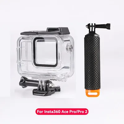 Dive Case for Insta 360 Ace Pro 2 / ACE Pro Waterproof Housing Protective Cover Underwater 60M Dive Shell Camera Accessories