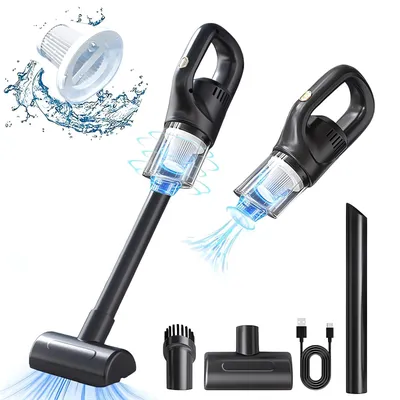 Wireless Handheld Vacuum Cleaner Portable Cordless Rechargeable Automatic High-power Filter Vacuum for Car Sofa &Carpet Cleaning