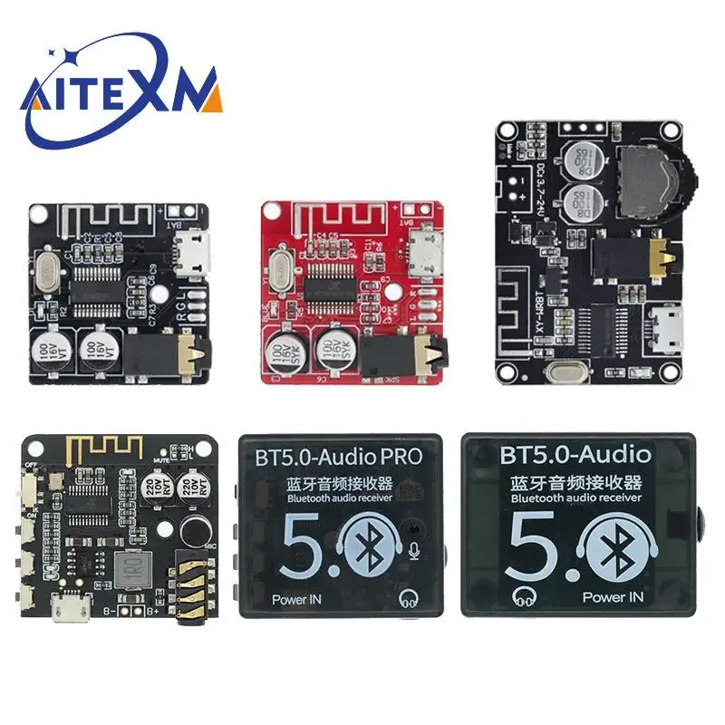 Bluetooth Audio Receiver Board Bluetooth 4.1 BT5.0 Pro XY-WRBT MP3 Verlustfreie Decoder Board Wireless Stereo Musik Modul YANXD Image