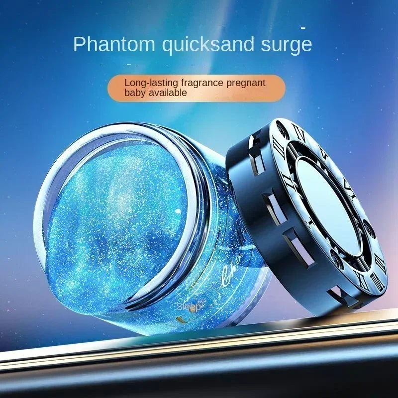 Auto-Aromatherapie-Balsam, geruchsentfernender Duft für Autos, langanhaltender, leichter High-End-Duft im Auto, solides Parfüm, Auto-Ornamente Image