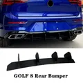 Diffusore posteriore per VW Golf 8 2020 2021 2022 2023 2024 Labbro posteriore Paraurti Diffusore Paraurti Spoiler Diffusore posteriore Paraurti Labbro