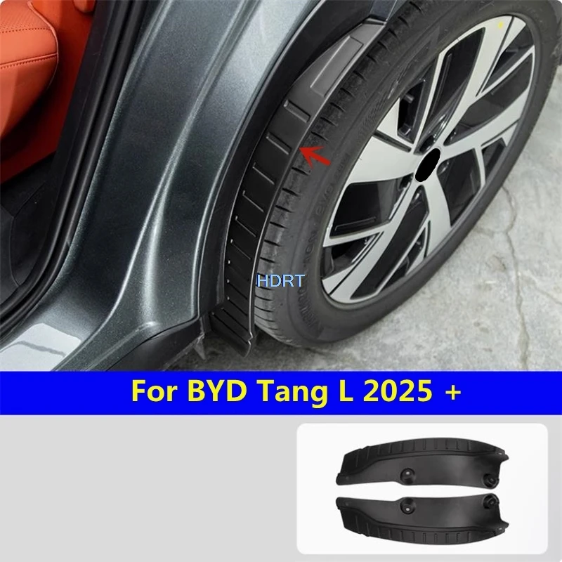 Auto Styling Vorne Hinten Rad Schlamm Klappe Splash Schutz Reifen Schmutzfänger Kotflügel Schutz Dekoration Zubehör Für BYD Tang L 2025 + Image