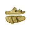 Birkenstock Damen Sandale, Gr. 38, gold, kein Etikett