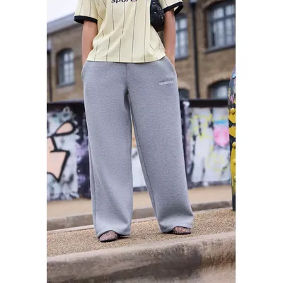 iets frans. Stan Scuba Straight Leg Joggers - Grey L at Urban Outfitters