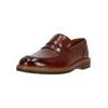 Slipper CLARKS "Aldwin Step", Herren, Gr. 45, braun, Leder, klassisch, Schuhe, mit bequemer Dämpfung