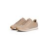 Sneaker TOMMY HILFIGER "HERITAGE FASHION RUNNER MIX MAT", Damen, Gr. 40, grau (taupe), Nappaleder, sportlich, Schuhe, Freizeitschuh, Halbschuh, Schnürer mit seitlichem Logoschriftzug