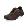 Schnürschuh HUSH PUPPIES "Hush Puppies Halbschuhe Leder", Herren, Gr. 44, braun (dunkelbraun, schwarz), Leder, casual, Schuhe