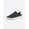 Sneaker HEINE, Damen, Gr. 40, schwarz, Leder, Glattleder, Glattleder, modisch, Schuhe