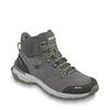 Wanderschuh MEINDL "Meindl Dallas Mid GORE-TEX grau/gelb", Gr. 43, schwarz, Veloursleder, Mesh, unifarben, Schuhe, GORE-TEX – Winddicht, wasserdicht und atmungsaktiv