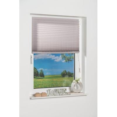 Plissee K-HOME "COMO" Gr. 9, grau, B:70cm H:210cm, Obermaterial: 100% Polyester, Plissees Image