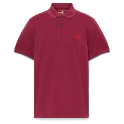 Timberland - Millers River Pique S/S Polo - Polo-Shirt Gr M rot Image