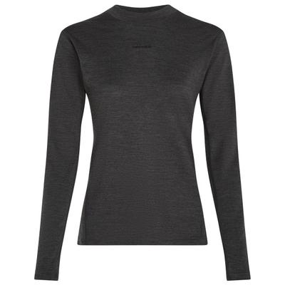 Icebreaker - Women's 200 Merinofine Ace L/S Mock Neck - Merinounterwäsche Gr XS grau/schwarz Image